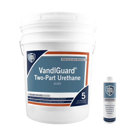 RAINGUARD BRANDS 5 Gal. Kit VandlGuard Two-Part Urethane High Gloss, Clear VG-7033